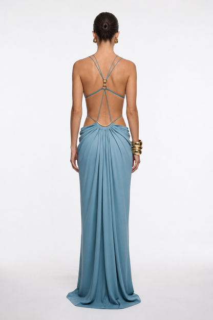 Ferran | Cape Maxi Dress