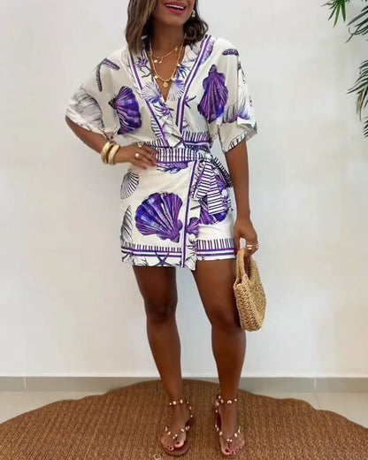 Kaia Seashell Romper