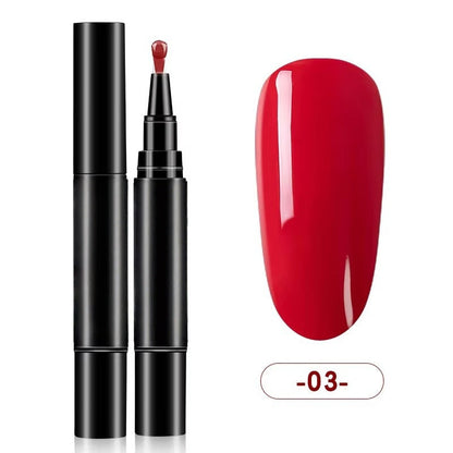DivaElla™- One Step Nail Gel Pen- 6 Color Set