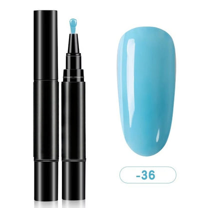 DivaElla™- One Step Nail Gel Pen- 6 Color Set