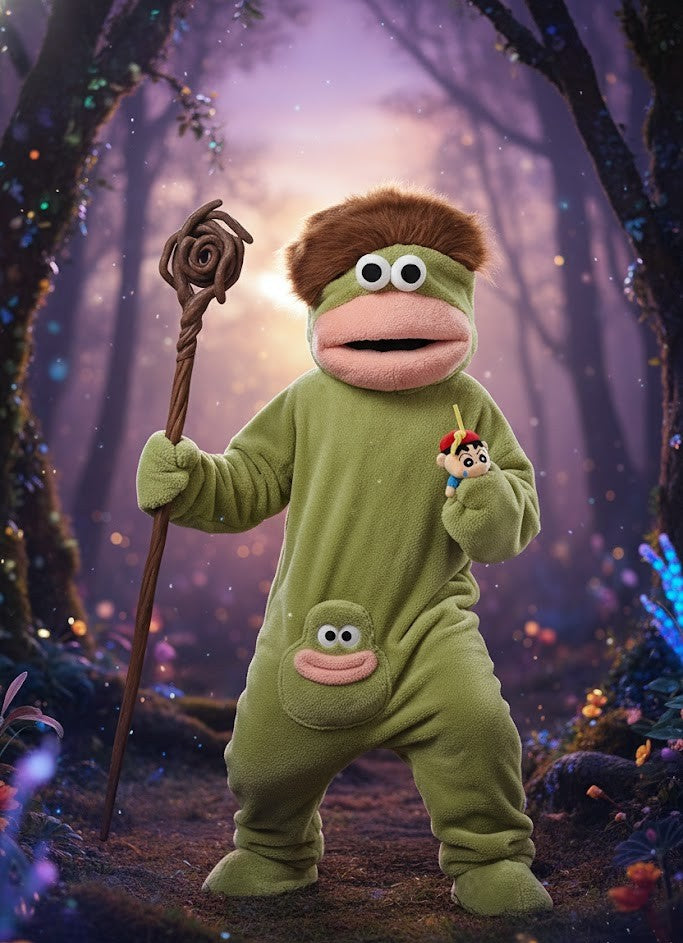 Gufsy The Frog Onesie - Cute & Cozy Pajamas