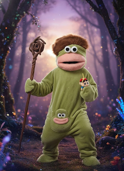 Gufsy The Frog Onesie - Cute & Cozy Pajamas