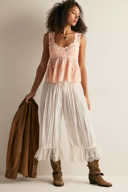 Petal Party Lace Shapeless Cami in FP Pale Peach - photo 3