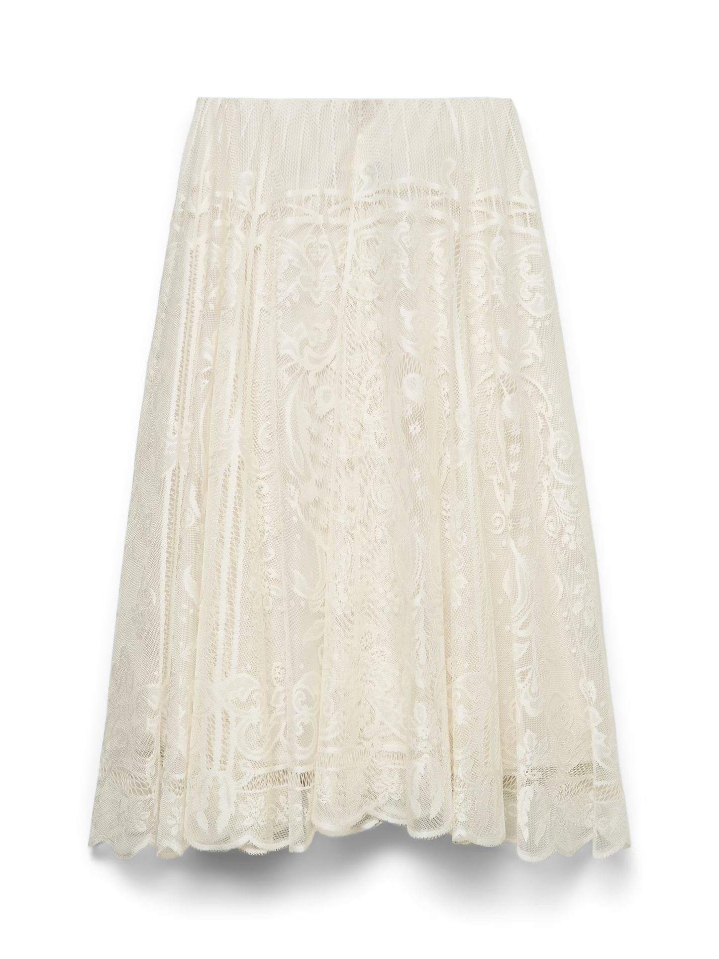 Madeline |  High Waisted Long Skirt